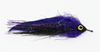 Black Magic Tarpon Fly is an excellent saltwater fly fishing fly in black and purple color.