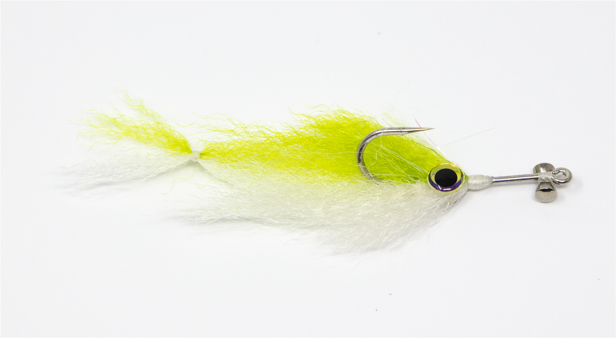 Satkowski's Drop Dead fly pattern is tied to imitate dying fish struggling to swim.