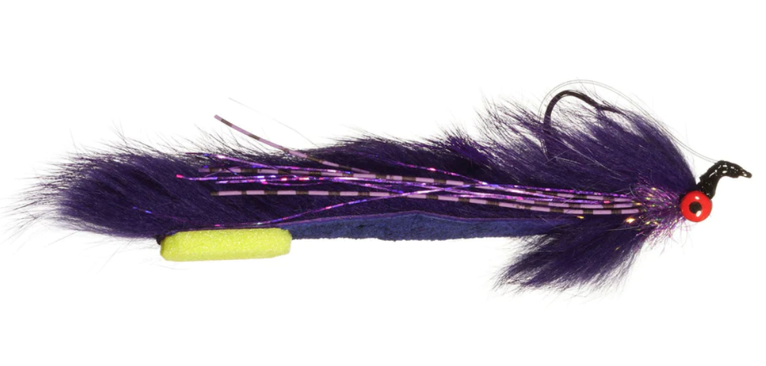 Pat Ehlers' Foamtail Superworm is a great fly to use when targeting largemouth bass