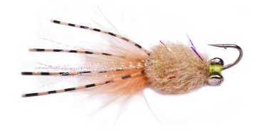 Pat Ehlers' Fat Boy Crab Fly Fishing Fly - Tan