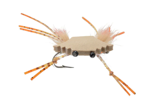 Rainy's Floating Flotsam Crab Fly Tan color