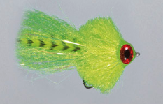 Pat Ehlers' Furball Fly Fishing Fly - Chartreuse