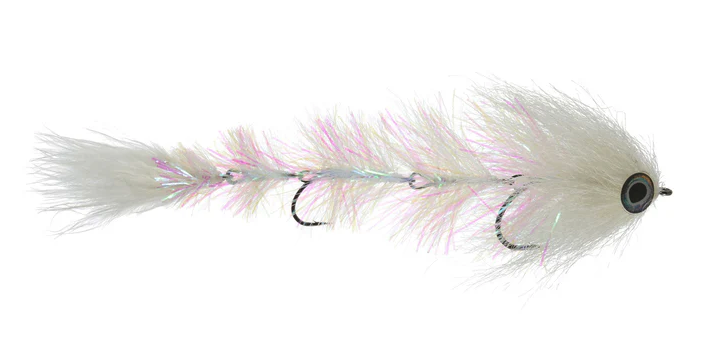 Mason's Kingpin fly in pearl color.