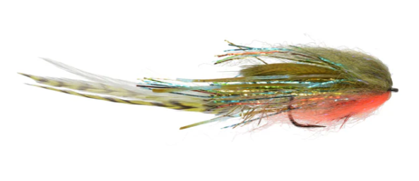 Mason's Scatterbrain Minnow fly in sunfish color