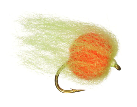Nuke Egg Fly Steelhead Orange color