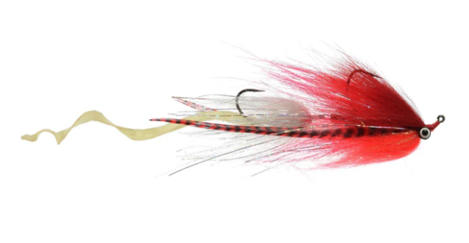 Satkowski Devil Tail Fly Red/White Color