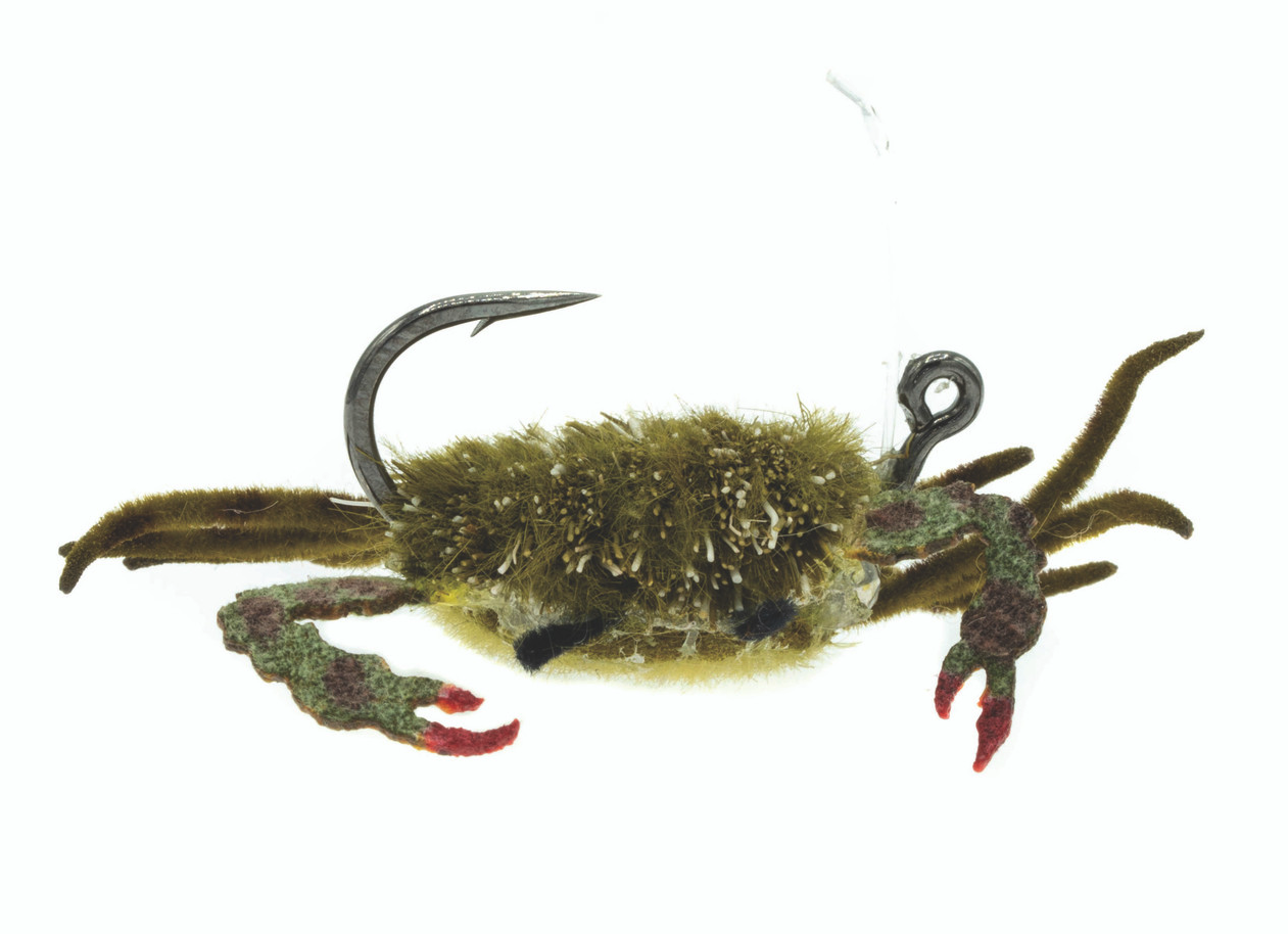 Danger Muffin Crab Fly Pattern Olive