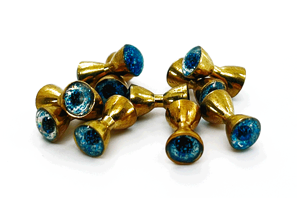 MFC Sparkle Dumbbell Eyes Gold Holo Blue