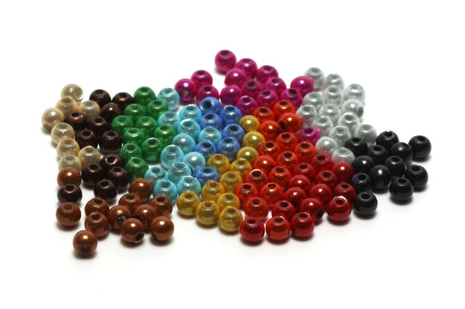 Hareline 3D Beads Small