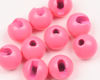 Spawn Super Tungsten Slotted Beads Fl Hot Salmon Pink