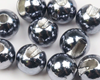 Spawn Super Tungsten Slotted Beads Metallic Grey