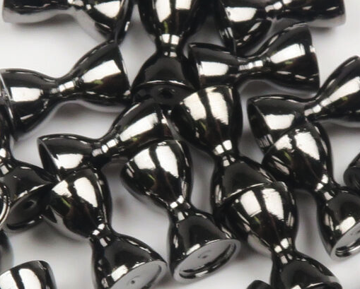 Sunken Barbell Brass Eyes Black Nickel