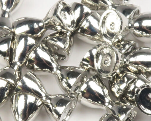 Sunken Barbell Brass Eyes Nickel