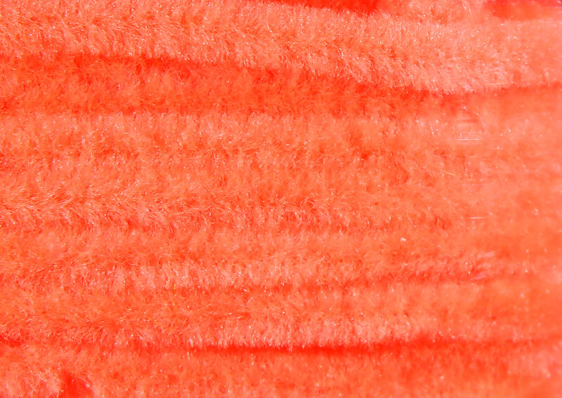 Fl Shrimp Pink dyed Chenille