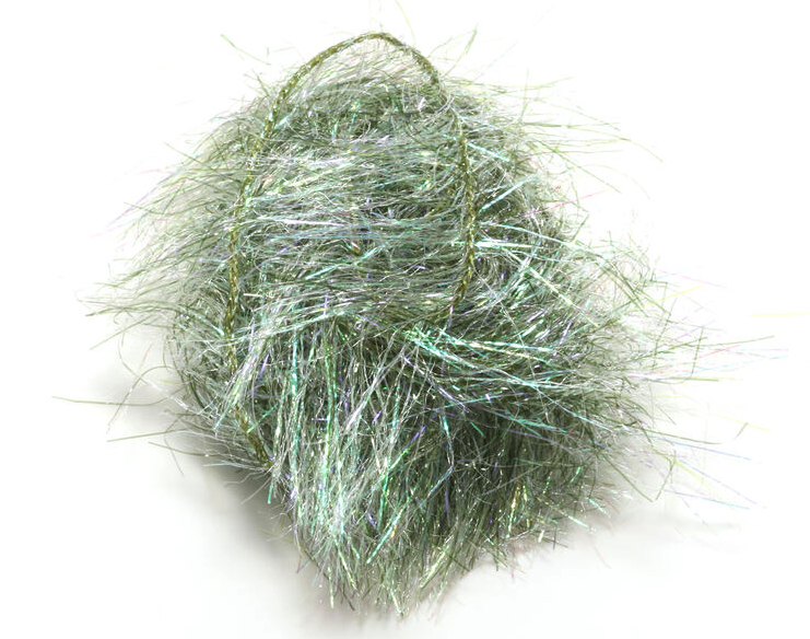 Hareline Spectrum Glimmer Chenille Olive
