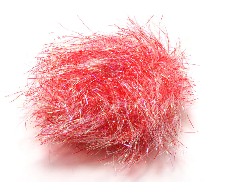Hareline Spectrum Glimmer Chenille Red