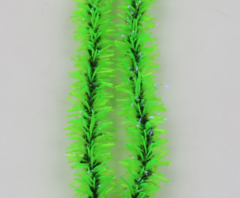 Hareline UV Badger Flexi Squishenille Fl Chartreuse