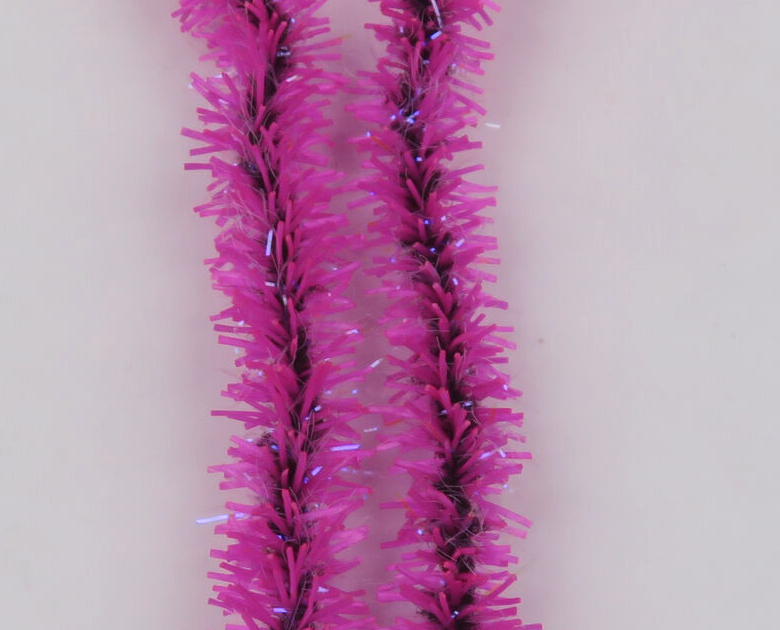 Hareline UV Badger Flexi Squishenille Fl Hot Pink