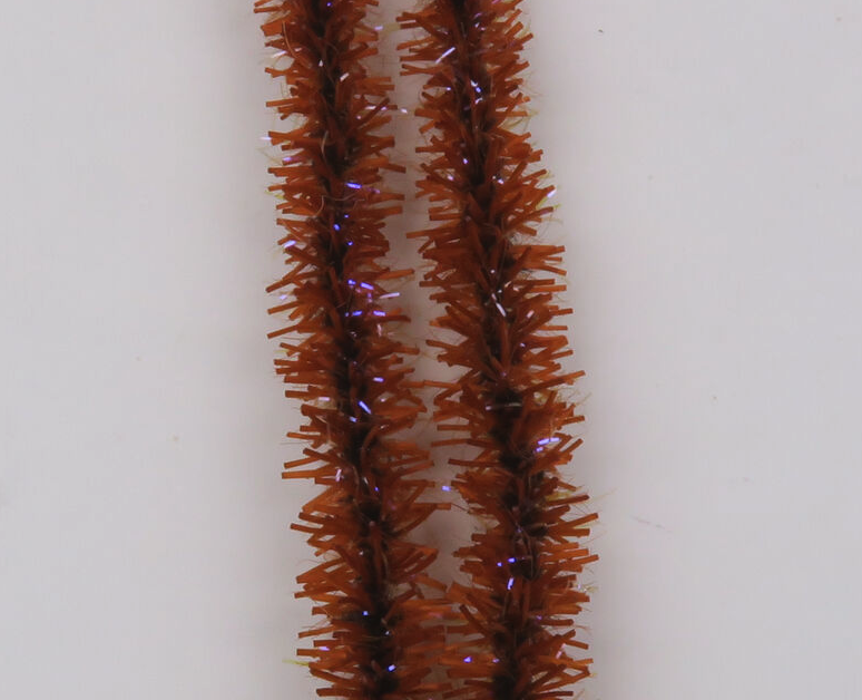 Hareline UV Badger Flexi Squishenille Rusty Brown