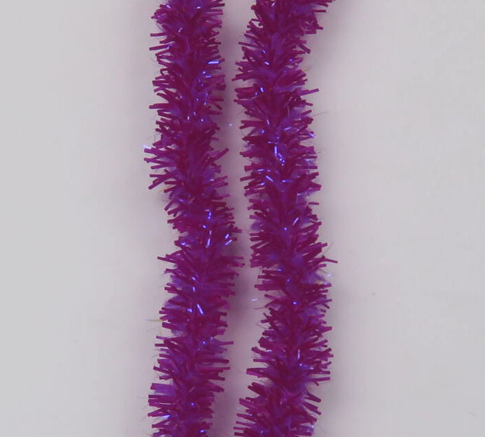 Hareline UV Flexi Squishenille Fly Tying Material Online Bright Purple