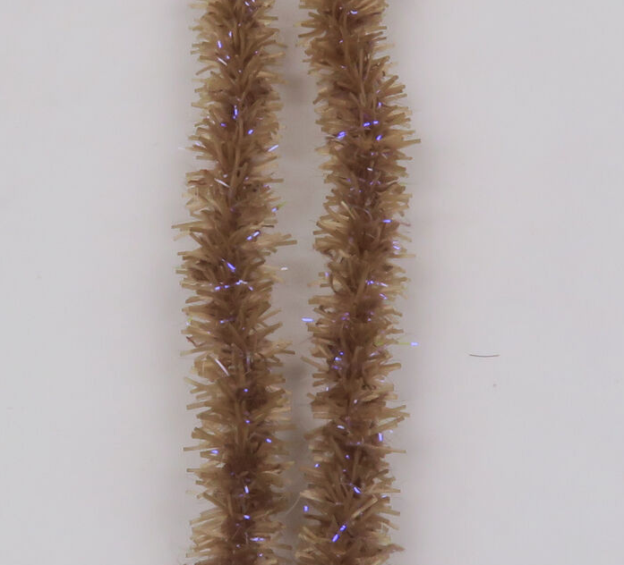 Hareline UV Flexi Squishenille Fly Tying Material Online Tan