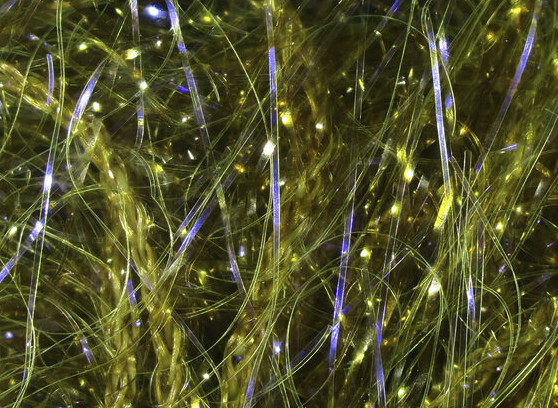 Hareline UV Polar Chenille Olive Brown UV