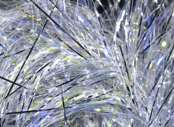 Hareline UV Polar Chenille Silver UV