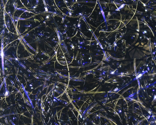 Hareline UV Polar Chenille Medium Black