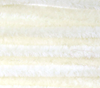 Premium white chenille for crafting baitfish-inspired fly patterns