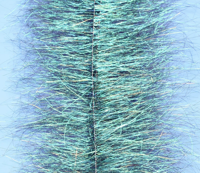 Easily enhance your flies with EP Sparkle Brushes by wrapping hackle palmer style