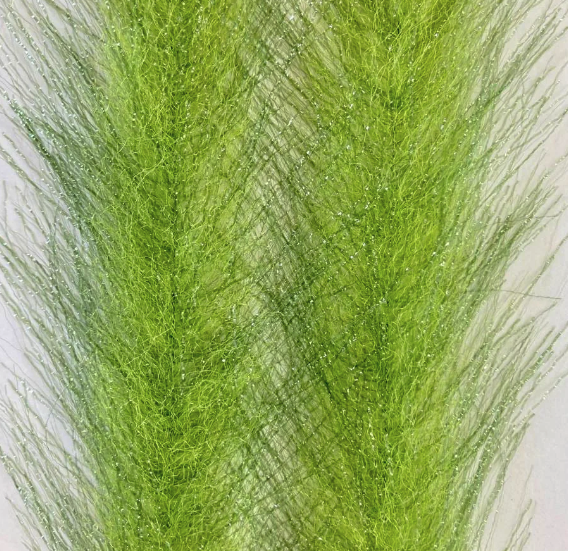 This synthetic fly tying brush material is a great replacement for natural hackle matierals