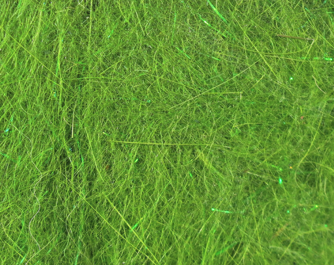 Hareline Krystal Dubbing Caddis Green