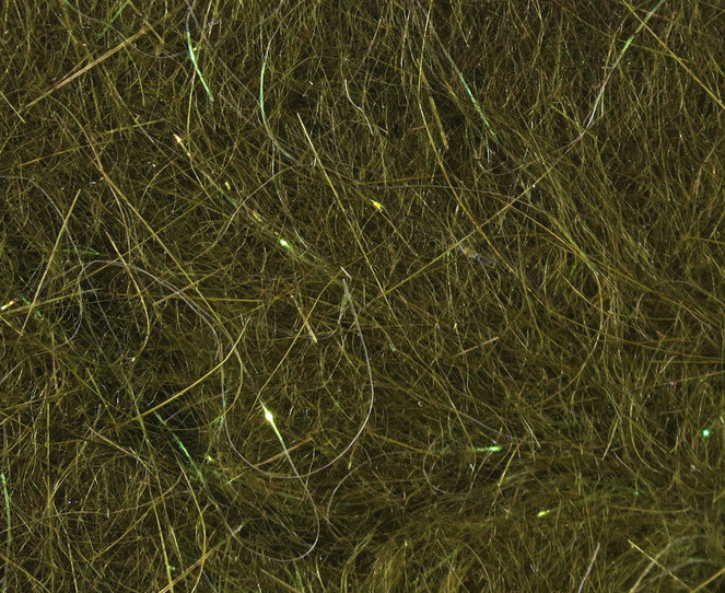 Hareline Krystal Dubbing Olive Brown