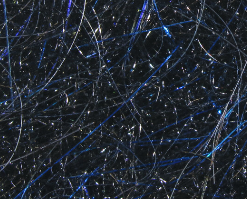 Senyo's Fusion Dubbing in midnight black, adding depth and contrast to both freshwater and saltwater flies