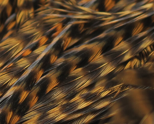 Keough Half Grizzly Saddles Grade #1 Ginger