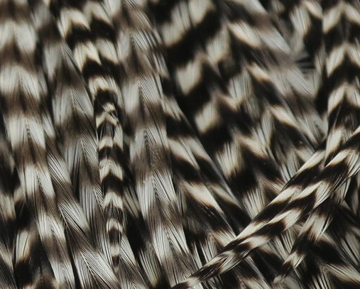 Keough Half Grizzly Saddles Grade #1 Natural Grizzly