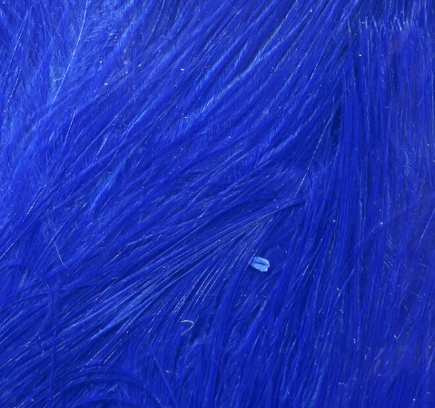 Marabou blood quill material for articulated streamers