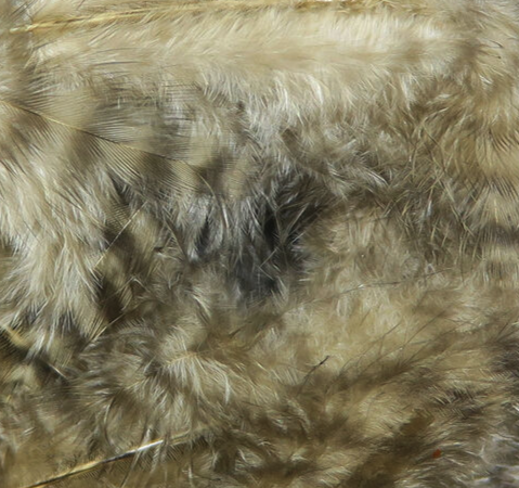 Hareline Marabou Grizzly Mini Tan