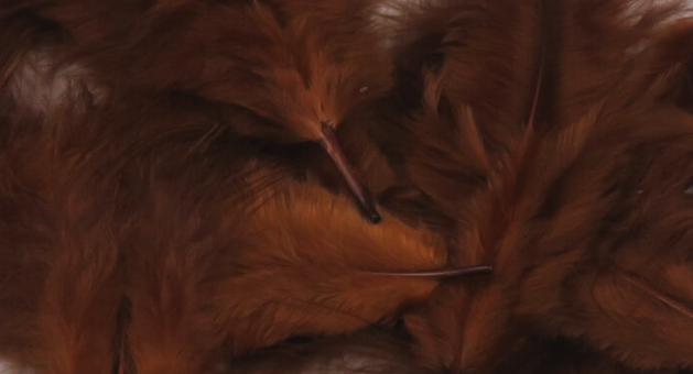 Hareline Mini Marabou Brown