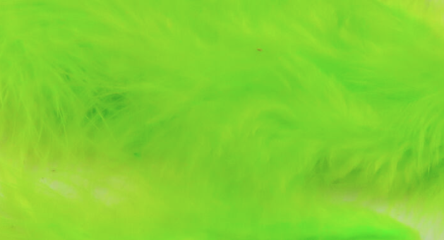 Hareline Mini Marabou Chartreuse