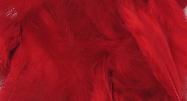 Hareline Mini Marabou Red