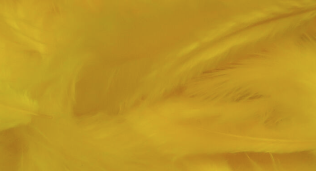 Hareline Mini Marabou Yellow