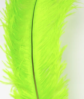 Hareline Ostrich Herl Chartreuse