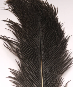 Hareline Ostrich Herl Dark Grey