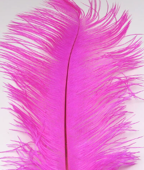 Hareline Ostrich Herl Fl Cerise