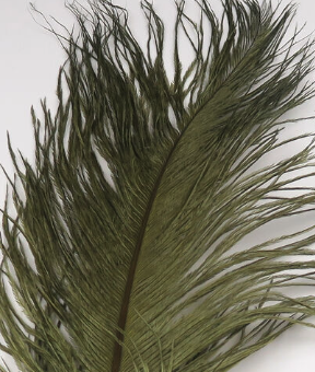 Hareline Ostrich Herl Olive