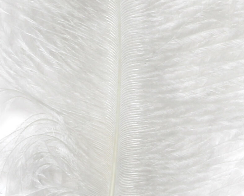 Hareline Ostrich Marabou Gray Minnow