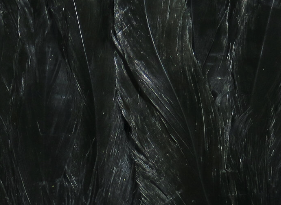 Hareline Schlappen 5"-7" Black