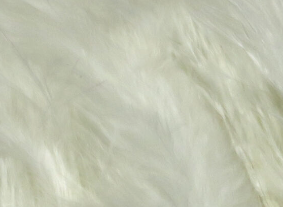 Hareline Turkey Flats White