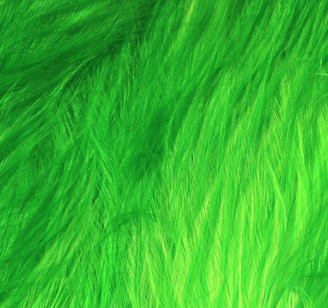 Hareline Marabou Wooly Bugger Fl Green